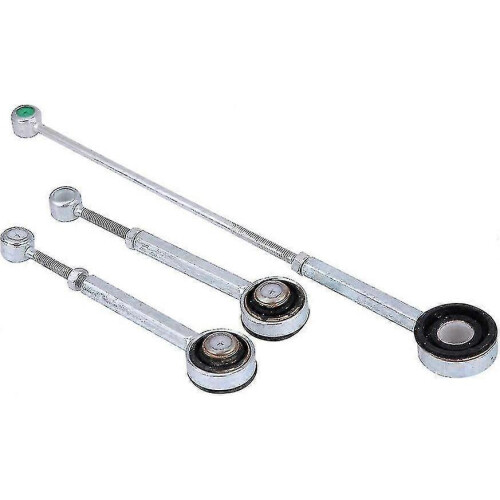 Gear Shift Link Linkage Rod Gearbox Set for 306 Silver1pcs 2