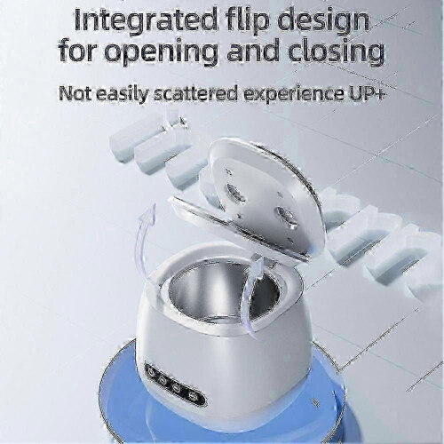 (White)Ultra Denture Cleaner Pro with UV Sterilization for Deep Cleaning and Home Hygiene 2