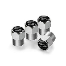 (hexagon Silver) 4pcs Valve Car Wheel Tire Valve Caps For Jaguar Xf Xj Xfr Xkr S-type F-type X-type F-pace I-pace E-pace Xjr Xe Shry