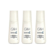 X 3 Bottle Gh Protect+ Deodorant Anti-perspirant Roll-on Size 100 Ml.