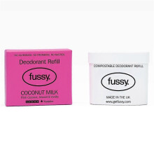 Fussy Natural Deodorant Refill Coconut Milk 40g - 2 Pack
