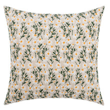 Kussenhoes in landelijke stijl, comfortabel materiaal, prachtig afgewerkt, voor de bank in de woonkamer (wit, 45x45cm)