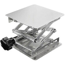Stainless Steel Manual Lift Table Small Platform Lift 3 Sizes Available, 200*200mm