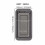 (Large, Gray) Scale Remover Kitchen Accessories Fish Scaler Multifunctional Scales 1