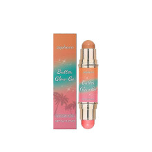 (C)Butter Glow & Go Multiuse Stick, Ultra-Creamy Radiant Finish Formula,Multi-purpose contouring and blush 2-in-1stickSmooth Texture, Easy To Apply