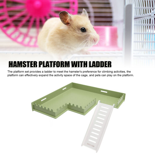 Hamster Platform Ladder Set M Type, Large Space 2
