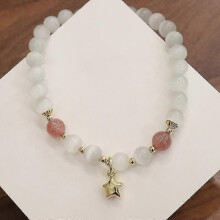 1 PCS Bracelet semi-prcieux  pour femme toiles