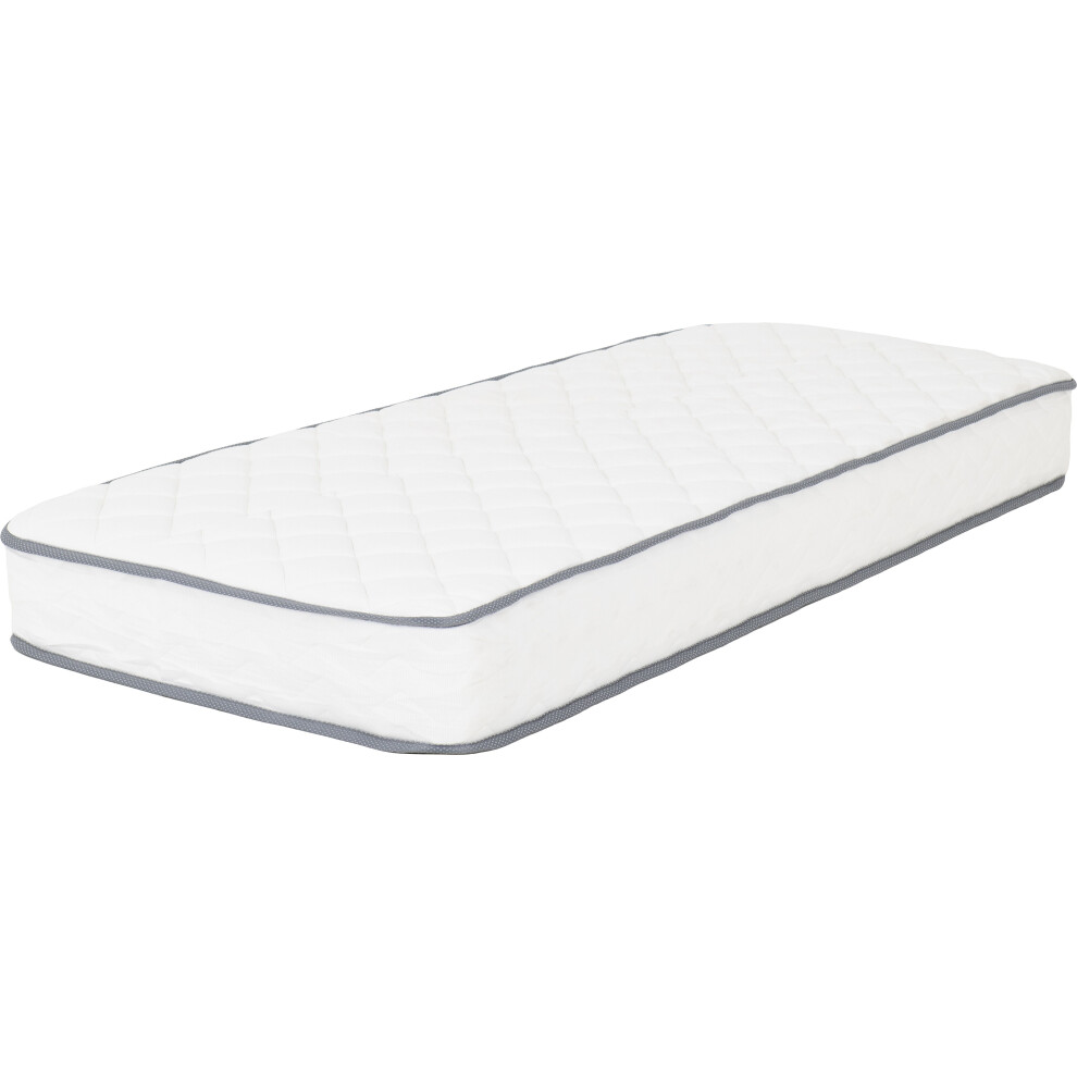 Seconique Yasmin 3Ft Roll Up Mattress Pocket Spring White