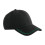 (One Size, Black/Kelly Green) Beechfield Match Day Baseball Cap 1