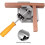 2pieces Angle Clamp, 90 Degree Perfect Angle Clamp, 2 Adjustable Handle, Clamp Vise for Joinery Carpenter, Hand Tools 2