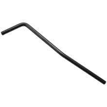 Direct Insertion Style Electric Guitar Tremolo Arm Whammy Bar - Chrome - Black / Insert Part Diamet