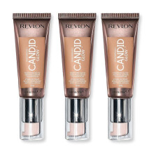 3 x Revlon Photoready Candid Moisture Glow Foundation - 270 Medium Beige