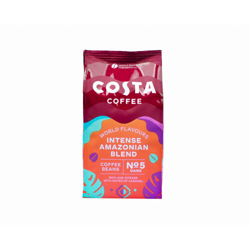 Costa Coffee Costa Coffee Dark Beans Amazonian Blend, 5 x 200g 2