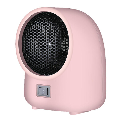 Mini Heater Fast Heating Overheating Protection Small Space Warmer for Home Table Pink EU Plug 220V