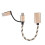 2Pcs Type C 2 In-1 OTG Transfer Wiring Adapter Electronic Transfer Connector USB3.0(Gold ) 1