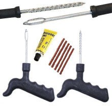 KINCJON Universal Bike Tyre Repair Kit Motorcycle Tire Repair Tools for Motorbike