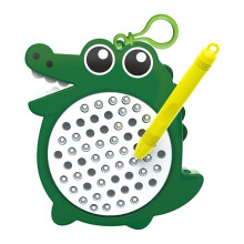 Portable Keychain Magnetic Drawing Toy For Adults-crocodilian