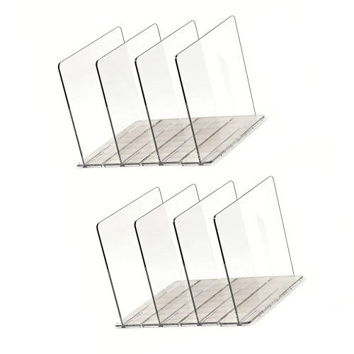 Flexible Shelf System For Purses Wallets And Clothes produced To