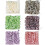 3PCS Efficient Bath Puff with Soap Holder-Pink greenPurple 2
