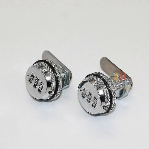 Combination Lock1pack3-digit Password Security Padlock Keyless 20mm Cam Lock 2