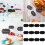 Cake Toppers Cocktail Decorations Cupcake Drink-White 56 Sticks 3