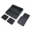 Heat Resistant Plastic Tool Tray Including Nonslip Base and 1