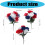 Artificial Patriotic Flower Simulation Plastic Flower For-Rose 4