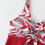Breathable Comfortable Women Swimsuit Polyester-Red S 6