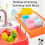 Interactive Play Kitchen Sink Toy with Running Water & Dishwasher 2