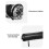 (Open end large) Car Sunshade Windshield Sun Shade, Titanium Silver Cloth Foldable Windshield Sun Shade Umbrella 5