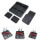 Heat Resistant Plastic Tool Tray Including Nonslip Base and 2