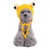 Small Dog Knitted Hat Yellow Polyester Winter Warm 1