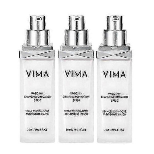 3X Vima Changing Foundation, Vima Cosmetics, Vima Color Changing Foundation 20% C3