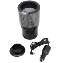 Chauffe-gobelets portable 2 en 1 pour voiture avec contrôle de la température des boissons, base réglable, technologie Peltier pour un