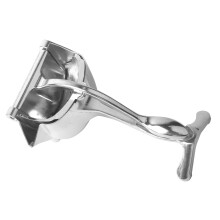 Kraftig manuel citruspresser, citruspresser i rustfrit stål, ergonomisk håndpresse, multifunktionel citron-appelsinjuicer, opvaskemaskinesikker