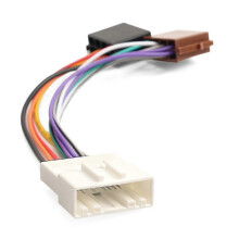 For Nissan Navara D40 X-Trail T30 T31 T32 ISO wiring harness adaptor cable connector lead loom plug Car Accessories