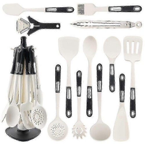 Heat Resistant Silicone Utensils Set Non-stick Cookware Kitchenware hwy