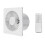 6Inch Adjustable Speed Frequency Conversion Ventilator Fan Exhaust Fan with Remote Control for Bath Hwy 1