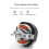 6Inch Adjustable Speed Frequency Conversion Ventilator Fan Exhaust Fan with Remote Control for Bath Hwy 3