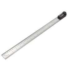 2-in 1 Electronic Digital Display Angle Meter 0-360 Woodworking Ruler Multifunction Protractor(500mm )