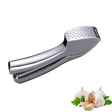 Garlic Press Crusher and Mincer with Sturdy Construction - Professional Food Grade, Rust proof, Easy to Squeeze and Easy to Clean hwy