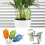 Cute Bird Shape Easy Indoor Automatic Drip Watering System Houseplant Tool JIKAIX 1