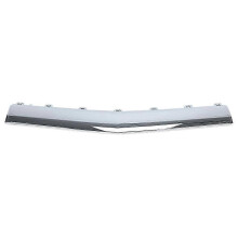 (middle) for Mercedes-Benz W218 CLS 2015 2016 2017 2018 Front Bumper Trim Strip Chrome Moulding Lip CHROME TRIM cover accessories