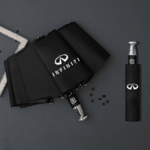 (Infiniti) Rain Windproof 10-bone Auto Logo Umbrella