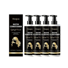 (4PCS)1-5x Biotin Shampoo and Conditioner Set for Thinning Hair, Hair Thickening Shampoo, Extra Strength Volumizing Shampoo for Men Women
