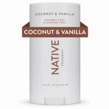(Brown)Whole Body Deodorant, 75g Aluminum Free & Natural, 72H Freshness