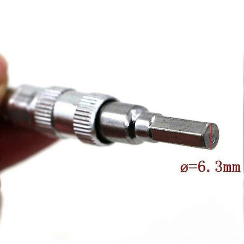 Bit Screwdriver Flexible Electric Extension Metal Connection Tool Rod Hose Drill 1