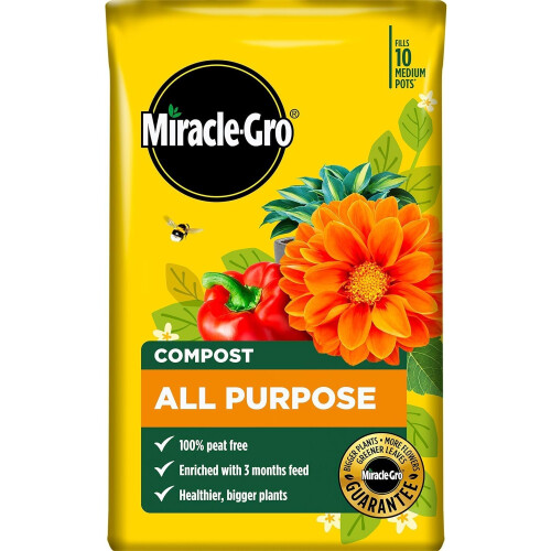 All Purpose Peat Free Compost 50L | Nutrient Rich Garden Bag