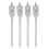 4Pcs Spade Drill Bit Set Paddle Flat Bit HighCarbon Steel Woodworking Hand Tools Hardware 19mm 1