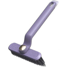 (Purple)Multi-function Rotating Crevice Cleaning Brush, Cleaning Brush Crevice Cleaning Tool,hard Bristle Crevice Cleaning Brush - PJ